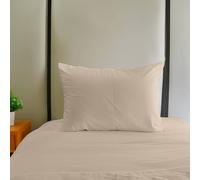 Ruggeri - Set 3 pezzi Completo Letto Singolo - 100% Puro Cotone - Made In Italy - Collezione Let's Color! (Tortora)