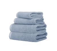 Ruggeri - Set Asciugamani 2 + 2 | Viso + Ospite | 100% Cotone Extra Morbido 500 gr - Let's Color! (Azzurro)