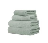 Ruggeri - Set Asciugamani 2 + 2 | Viso + Ospite | 100% Cotone Extra Morbido 500 gr - Let's Color! (Salvia)
