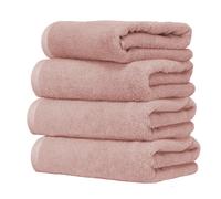 Ruggeri - Set 4 Asciugamani Ospiti 40x50 cm - 100% Puro Cotone Extra Morbido - C