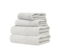 Ruggeri - Set Asciugamani 2 + 2 | Viso + Ospite | 100% Cotone Extra Morbido 500 gr - Let's Color! (Bianco)