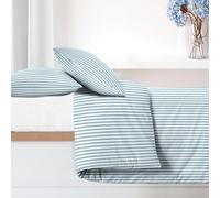 Ruggeri - Parure Copripiumino - 100% Cotone di Alta Qualità Morbido e Traspirante | 2 Federe + 1 Copripiumino | Collezione Everyday (Tweed, Matrimoniale)