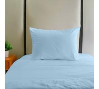 Ruggeri Set Lenzuola 3 Pezzi Completo Letto Singolo, Cotone, Azzurro