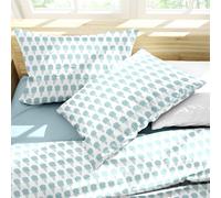 Ruggeri - Completo Letto - 100% Cotone - Collezione Candy Dreams (Gelati Azzurri, Matrimoniale)