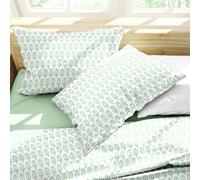 Ruggeri - Completo Letto - 100% Cotone - Collezione Candy Dreams (Ghiaccioli Verdi, Matrimoniale)