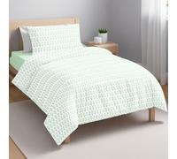 Ruggeri - Completo Letto - 100% Cotone - Collezione Candy Dreams (Ghiaccioli Verdi, Singolo)