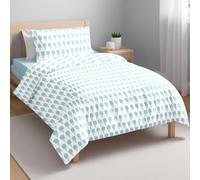 Ruggeri - Completo Letto - 100% Cotone - Collezione Candy Dreams (Gelati Azzurri, Singolo)