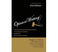 Ruggero J. Aldisert Opinion Writing 2nd Edition (Copertina rigida)