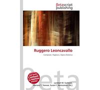 Ruggero Leoncavallo: Composer, Pagliacci, Opera America
