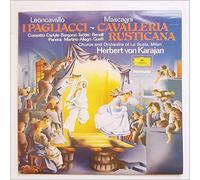 Ruggiero Leoncavallo , Pietro Mascagni - Herbert von Karajan - 2535 199 Pagliacci/Rusticana La Scala Karajan LP