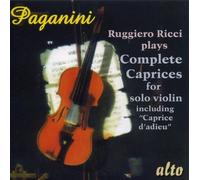 Ruggiero Ricci Plays Complete Caprices For Solo Violin by Ruggiero Ricci (2010-05-04)