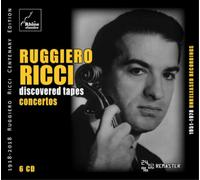 Ruggiero Ricci Ruggiero Ricci: Discovered Tapes - Concertos (CD) Box Set