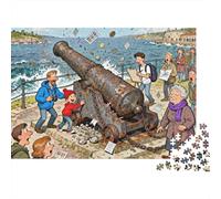 Ruggine del cannone della fortezza di Suomenlinna a Helsinki Puzzle in Legno Impermeabile DIY Puzzles Da 1000 Pezzi Per Adulti Sfidanti E Rompicapo Giochi Di Impegnativi