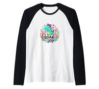 Ruggito con Gioia Mix Estate Graphic - S34 Maglia con Maniche Raglan