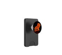 Ruggito del Leone di Fuoco Arte, Leoni d'amore PopSockets PopWallet per MagSafe