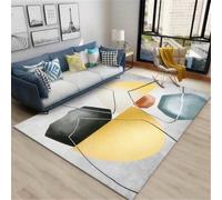 RUGMRZ Arredamento Casa Tappeto 140X200Cm Tappeti Bambina Oro Salotto Classico Soggiorno Moderni Pelo Corto Da Gioco Neonato Tapeti Per Moderniporta Del Corridoio An