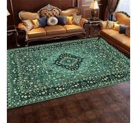 RUGMRZ Cameretta Bimbo tappeto cucina lavabile 160x230CM verde floreale resistente. Grande Camera Da Letto inter