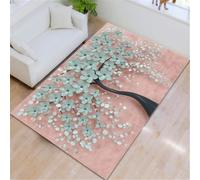 RUGMRZ Salotto Moderno 160X230Cm Tappeto Pelo Lungo Rosa Tapetto Per Bimbi Cameretta Inter Tappeti Moderni Soggiorno Ragazzopatrón De Árbol Cristal Sala Baile Decorativa