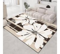 RUGMRZ Tapetti Per Camera Da Letto Moderne Moderna Decorazione Geometrica Astratta Antiscivolo Lavabile Accessori Verde Tappeti Camerette Tappetto Moderno Soggiorno Salotto Moderni Pelo Corto Arredo