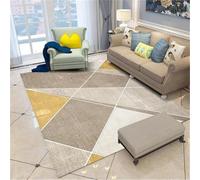 RUGMRZ Tappeti Camerette Ragazzi 180X180Cm Tappeto Gaming 29 Colore Chiaro Soggiorno Semplice Per La Casa Camera Da Letto Geometrica Lavabile Giallo Inter