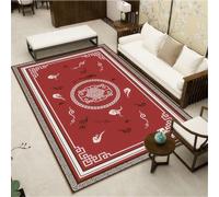 RUGMRZ Tappeti Natale 180X280Cm Tappeto Da Cucina Antiscivolo Rosso Divano Soggiorno Inter Letti Per Camerette Aesthetic Accessoriesdivano Con Regole Geometriche In Stile Vi