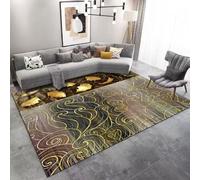 RUGMRZ Tappeti Scendiletto Moderna Decorazione Geometrica Astratta Antiscivolo Lavabile Camera Da Letto Moderno Tappeto Multicolore Divani Moderni Per Soggiorno Luminoso Cameretta Ragazza Oggetti La