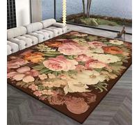RUGMRZ Tappeto Bambini Cameretta 170X240Cm Inter 10 Rosa Soggiorno Lussuoso Camera Da Letto Fiori Vicino Al Domestico Salotto Lavabile In Lavatrice Tappeti