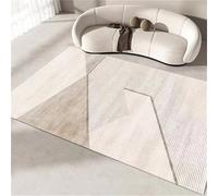 RUGMRZ Tappeto Camera Bambini Lavabili In Lavatrice grigio 160x230cm, Su Misura Righe moderne sono utilizzate nel soggiorno e nello studio