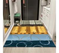 RUGMRZ Tappeto Classico Salotto 200X250Cm Lavabile Oro Tappeti Arredamento Sala Grande Per Cameretta Bambini Ingresso Casa Internoporta Del Corridoio Antisporco Antisc