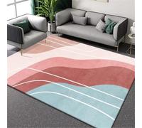 RUGMRZ tappeto cucina Salvapavimento Tappetino Per Soggiorno 60x110CM rosa moderno e semplice blu salotto