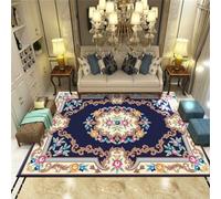 RUGMRZ tappeto da camera 160x230cm blu, tappeti grandi I fiori moderni sono usati nello studio del corridoio