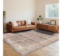RUGMRZ Tappeto Grande Salotto Marrone 200X300cm,Antiscivolo Morbido Pelo Corto Tradizionale Classico per Camera Da Letto,Studio,Cucina