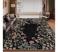 RUGMRZ Tappeto Lavatrice 180X250Cm Ragazzo Cameretta 26 Il Nero Camera Da Letto Matrimoniale Tappeti Lavabili Camerette Soggiorno Giardino Verde Impermeabile