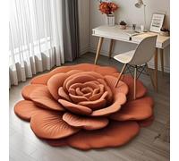 RUGMRZ Tappeto Lungo Antiscivolante Resistente All'Inquinamento Cuscinetto Da Tavolo Inter Marrone Stanza Tappeti Bagno Antiscivolo 180X280CM