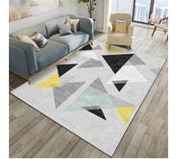 RUGMRZ tappeto ragazzo cameretta 200x300cm grigio, Tappeto Gigante Geometrie moderne per cucine da corridoio