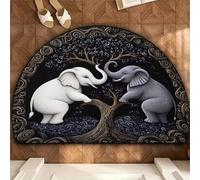 RUGMRZ Tappetone Gioco Bambini Antiscivolante Resistente All'Inquinamento Cuscinetto Da Tavolo Decorazioni Per Camera Ragazza Blu Tappeto Inter Gaming 160X230CM