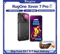 RugOne Xever 7 Pro 5G Smartphone Rugged con Imaging Termico, Android 15, 512GB ROM, 12GB RAM