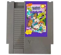 RUGRATS ADVENTURES IN GAMELAND NES 8BIT VIDEOGAME REPRO UNRELEASE GAME CARTRIDGE