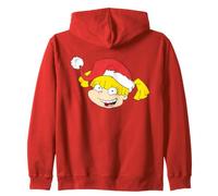 Rugrats Angelica Santa Hat Felpa con Cappuccio