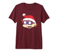 Rugrats Chuckie Santa Hat Maglietta Premium