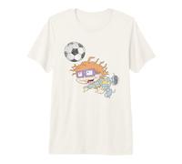 Rugrats Chuckie Soccer Calcio Maglietta Premium