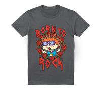 Rugrats Chucky Was Born To Rock Maglietta Uomo (TV6500)