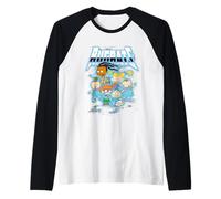 Rugrats Don't Be a Baby Neon Lightning Maglia con Maniche Raglan