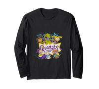Rugrats Group With Reptar Colorful 90s Vibes Maglia a Manica