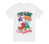 Rugrats Maglietta Chucky Calza di Natale Uomo (TV6483)