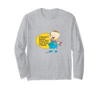 Rugrats Phil I Haven't Eated Funny Quote Cartoon Maglia a Manica