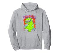 Rugrats Reptar Chaos Monster Destroys Cereal Felpa con Cappuccio