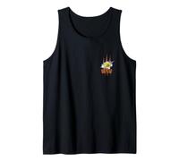 Rugrats Reptar Eye Scratch Mark Monster Reveal Left Chest Canotta