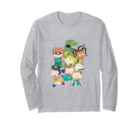 Rugrats Reptar Group Shot Maglia a Manica