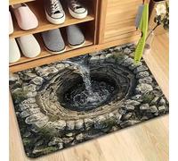 Rugs That Look Like a Hole, Dog Gets Scared of 3D Hole Carpet, 3D Trap Optical Visual Illusion Rugs, Optical Illusion Rug, for Door Entrance, Bathroom, Stairs, Living Room Decor (C,23.6 * 35.4in)